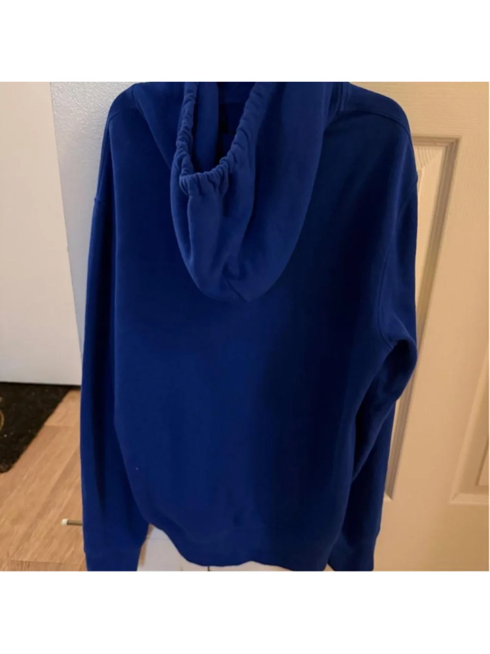 Blue Polo Ralph Lauren hoodie with yellow logo #polo #preppy